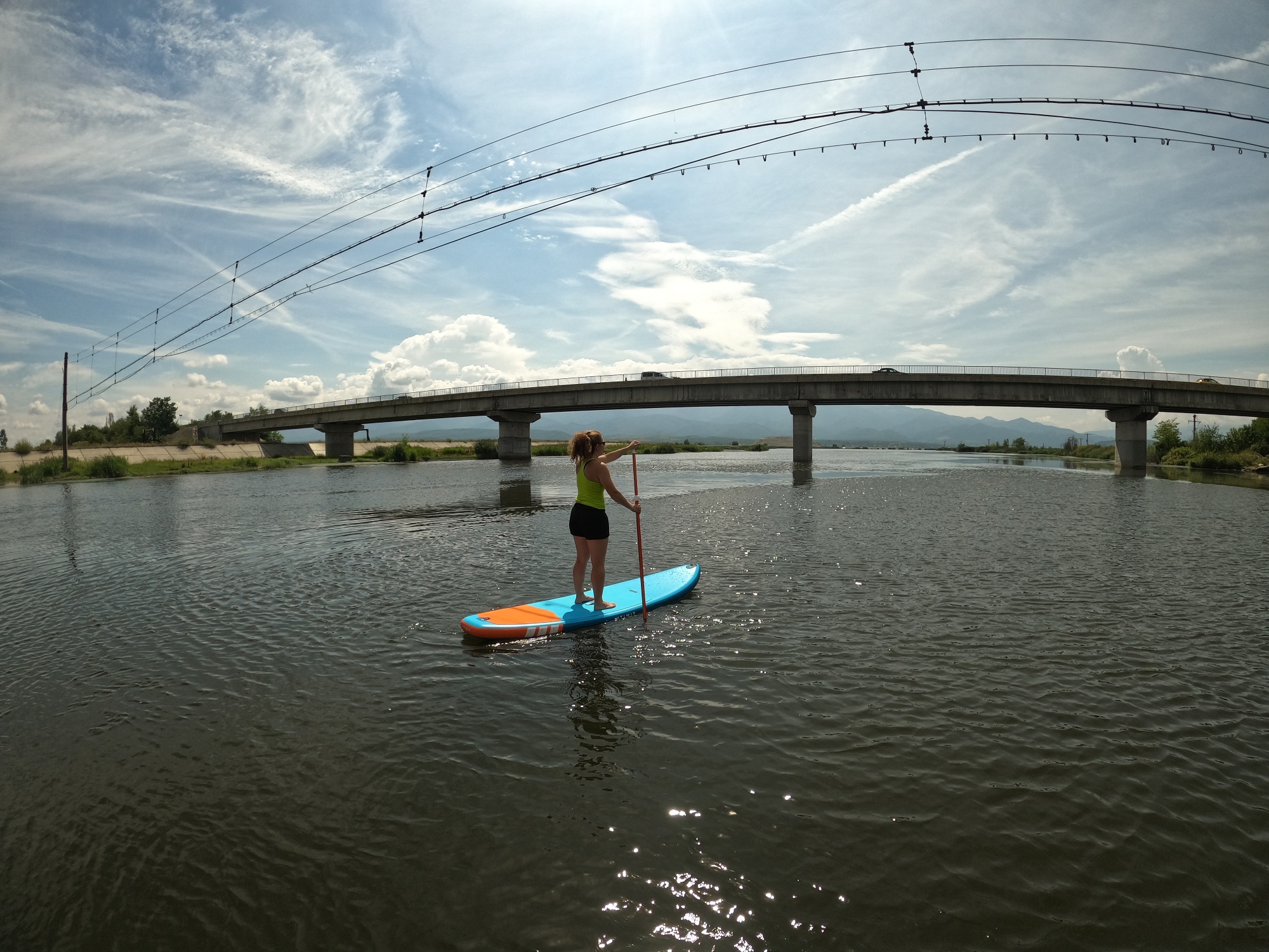 SUP experience: Bradu