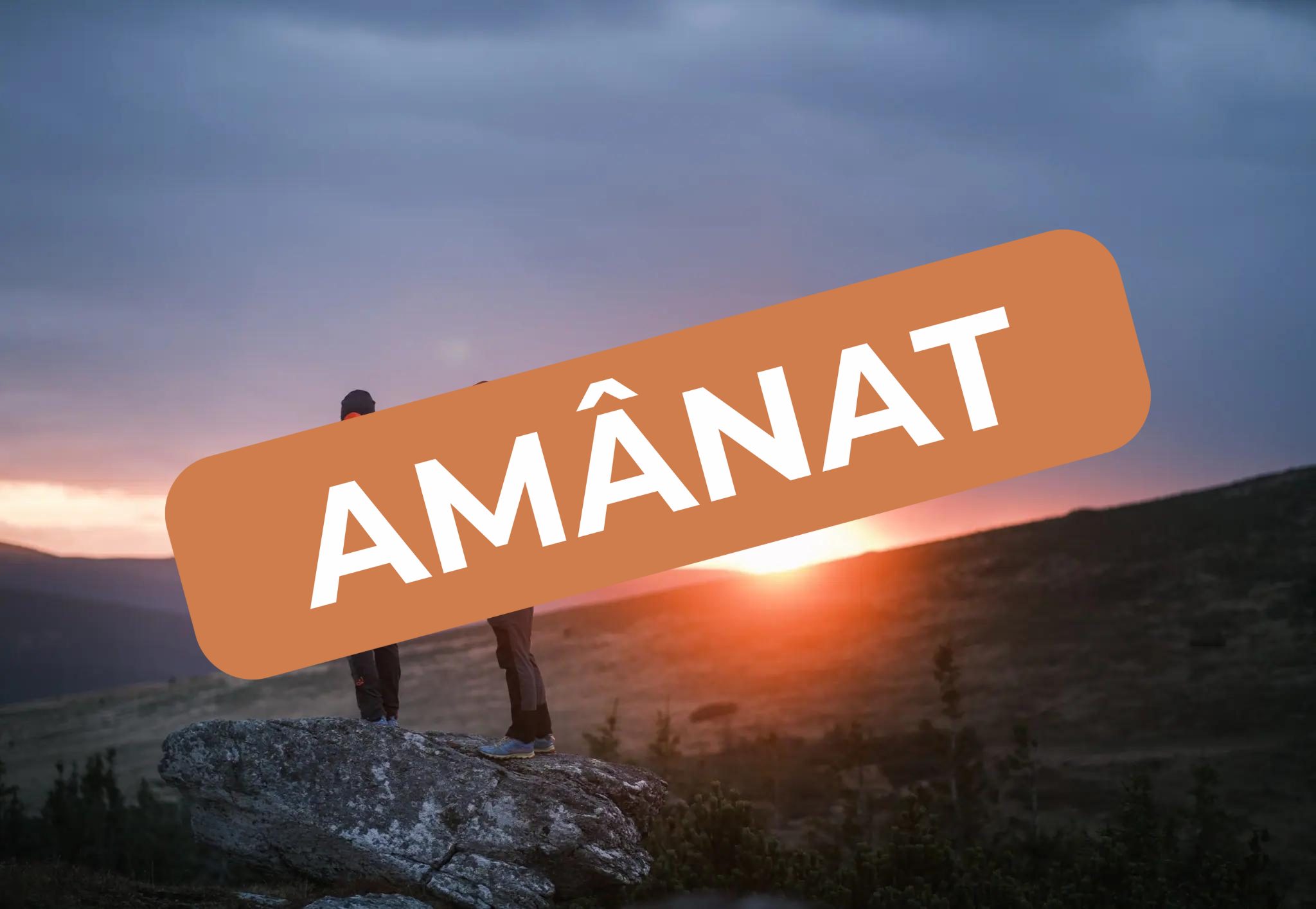 Drumeție la apus: Șaua Netedu