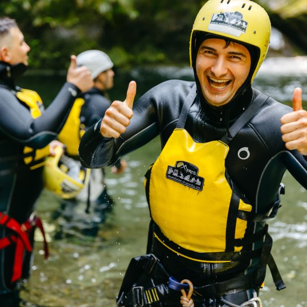 Canyoning pe Valea Porumbacului