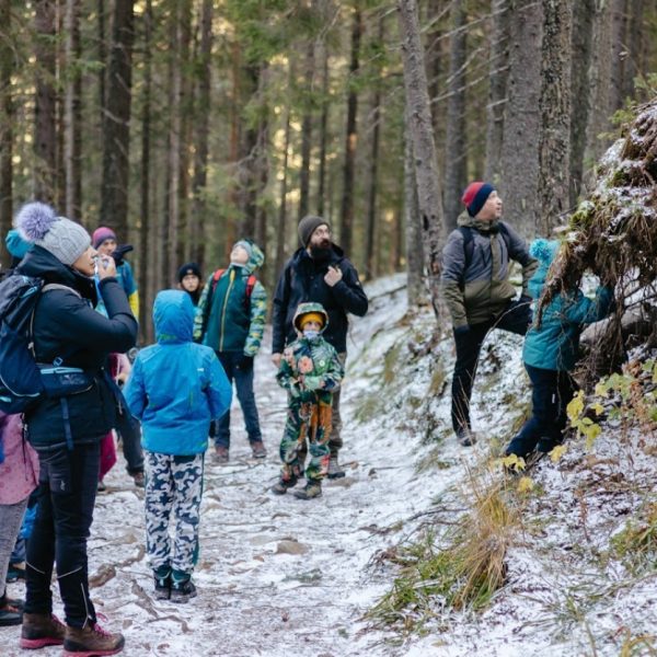 Drumeție în familie în Aria Protejată Podișul Hârtibaciului