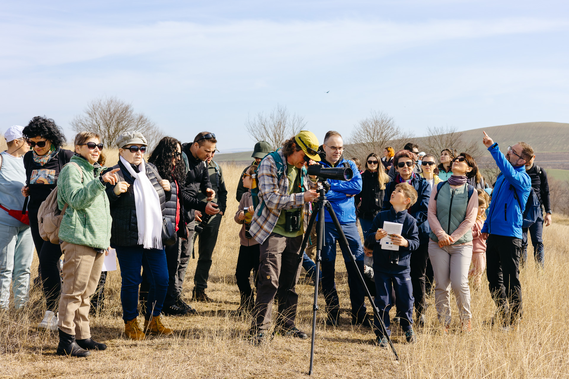 Drumeție de observare a păsărilor care iernează pe Eleșteele de la Mândra