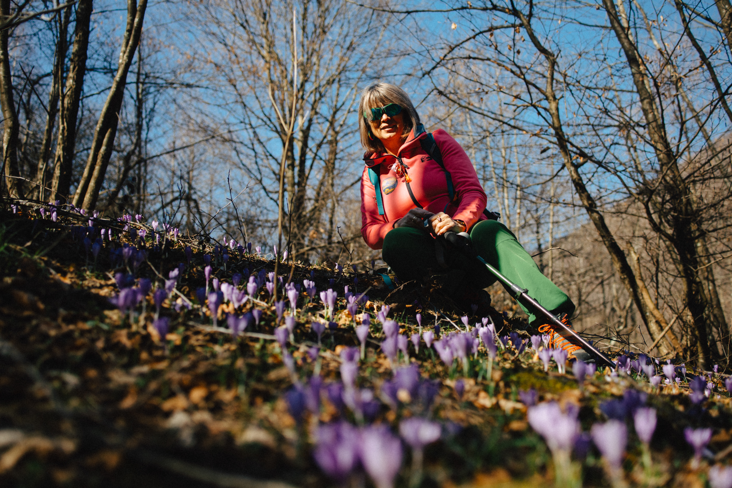 După ghiocei și brânduse spre Vârful Măgura