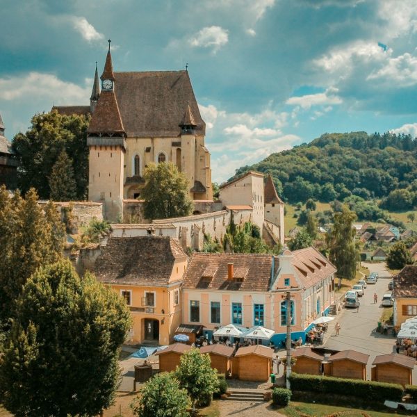 Familienwanderung auf der Via Transilvanica zwischen Richiș und Biertan