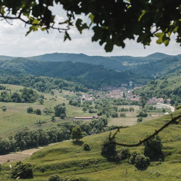 Wanderung auf der Via Transilvanica: Rundweg von Richiș Richtung Biertan