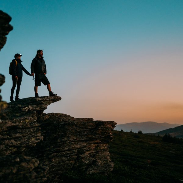 After-work sunset hike in the Cindrel Mountains