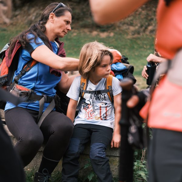 Holiday hike for children and families